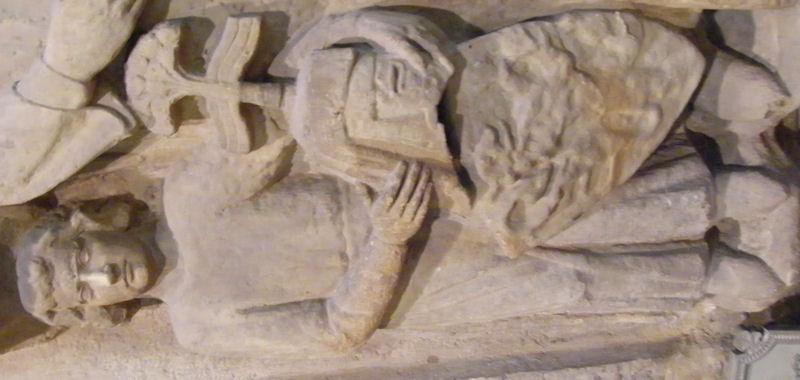 Germany Eisenach - St George effigy C14 Friedrich der freidige oder mit der gebissenen Wange 1323